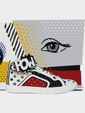 Les sneakers Poworama version Pop art de Pierre Hardy