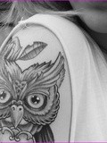 L'instant tattoo : chouette et hibou, modèles et symboliques