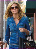 Le look de la semaine : Heidi Klum fait péter la combi jean
