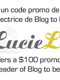 Concours/Giveaway: Lucie Lu – Gagnez/Win: $100