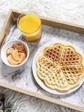 Breakfast de Saint-Valentin : Heart Waffles ♡