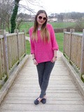 My perfect pink sweater