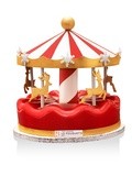 Carrousel & Gourmandises pour la bûche du Fouquet's
