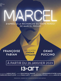 Françoise Fabian et Oxmo Puccino dans Marcel au 13e Art