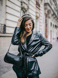 Fake Leather – Elodie in Paris