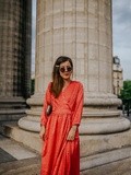 La Robe en Satin – Elodie in Paris