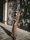 Leopard dress – Elodie in Paris