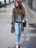 Look en Jeans – Elodie in Paris