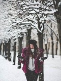 Paris sous la neige – Elodie in Paris