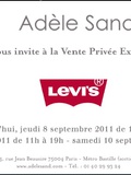 Vente privée Levi’s chez Adèle sand