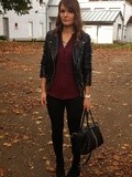 Black & Burgundy