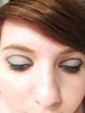 Le make up de Twiggy with just a hint of blue