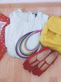 Un dressing rempli de couleurs