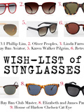 Sunglasses list