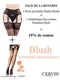 Le pack rentrée Cervin : porte-jarretelles & bas couture