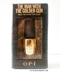 Review: The Man with the golden gun de opi, le vernis en or véritable