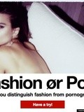 Fashion or porn ? Le jeu qui agite la toile