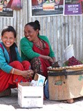 # Fruit sellers, Kathmandu