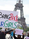 # Rassemblement « Bring back our Girls » au Trocadero, Paris