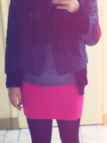 Outfit #11 : The Rasberry Skirt