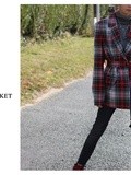 How to wear : The plaid jacket