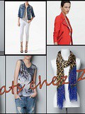 Achats chez Zara : perfecto jean, chemise col perles, t-shirt loups