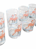 Objet du désir : Flamingo vintage verres