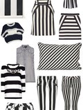 Shopping : Rayures noires et blanches