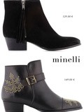 Minelli Collection hiver 2013 : bottines noires
