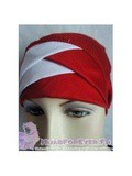 Hijab: bonnet croisé