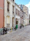 Paris : Quartier Didot, promenade du côté de Plaisance, le long des villas de la rue Didot - XIVème