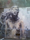 Sunday Street Art : Borondo - rue Lemon - Paris 20