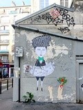 Sunday Street Art : Fred le Chevalier et Jérôme Mesnager - rue Jean-Baptiste Dumay - Paris 20
