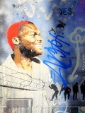 Sunday Street Art : Happy Fingers - rue Dénoyez - Paris 20