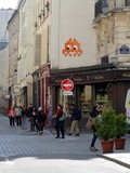 Sunday Street Art : Invader - rue Quicampoix - Paris 3