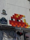 Sunday Street Art : Invader - Villa de Guelma - Paris 18