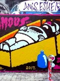 Sunday Street Art : j. Gonzo - rue Dénoyez - Paris 20