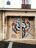 Sunday Street Art : Marengo Thym' Art - square Bolivar - Paris 19