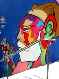 Sunday Street Art : Raphaël Federici aka Paris Sketch Culture - rue des Degrés - Paris 2