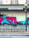 Sunday Street Art : Retro - avenue Simon Bolivar - Paris 19