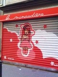 Sunday Street Art : Stoul et le collectif ajc - rue de la Folie Méricourt - Paris 11