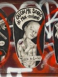 Sunday Street Art : Tristan des Limbes - rue Dénoyez - Paris 20