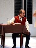 Théâtre : j'avais un beau ballon rouge - Une pièce d'Angela Dematté - Avec Romane et Richard Bohringer - Théâtre de l'Atelier - Paris 18 #MaPlaceEstDansLaSalle