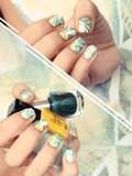 TutoTee’s nail art // Je suis une fille green