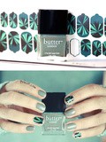 Two Fingered Salute by Butter London & ncla Nail Wraps