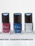 Vernis à ongles Dior – Automne 2015