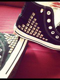 Coming Soon....diy - Studded Converse