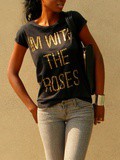 I'm with the roses