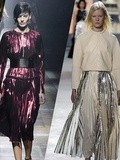 La jupe plissée : tendance printemps été 2014