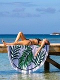 Tendance : on adopte la serviette ronde de plage